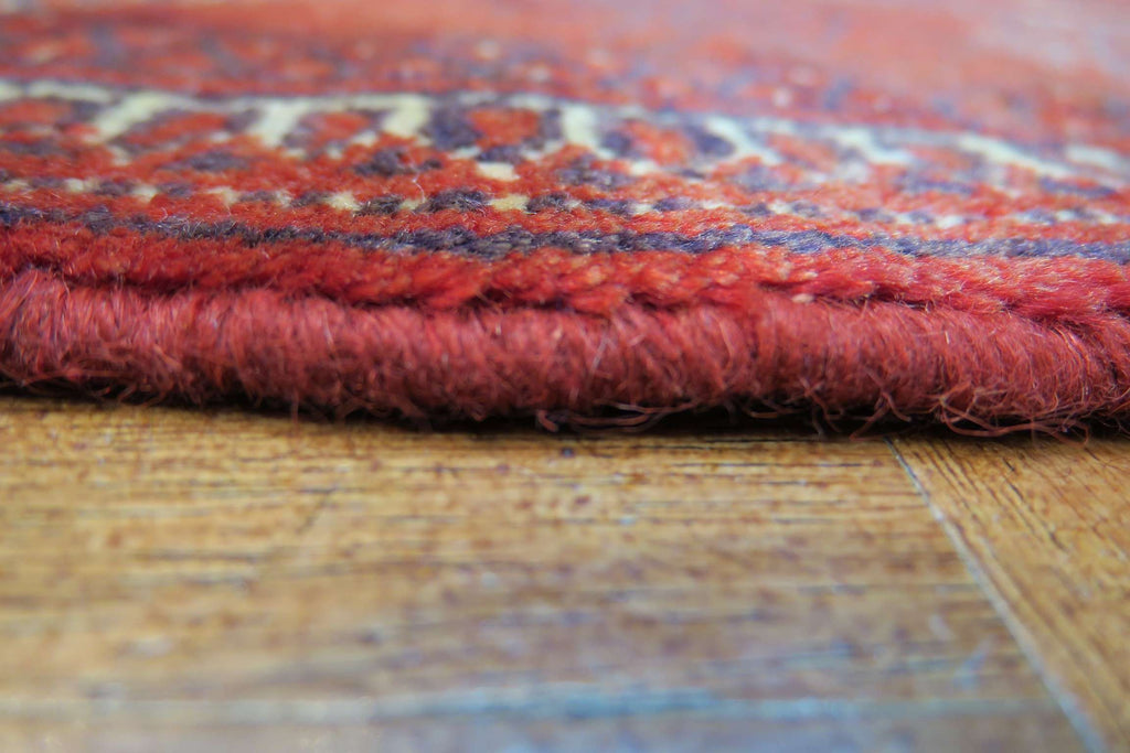 6' 4" x 9' 1" Persian Turkeman Rug image 3