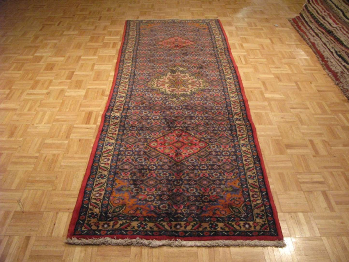 3' 5" x 9' 8" Persian Ardabil Runner image 4