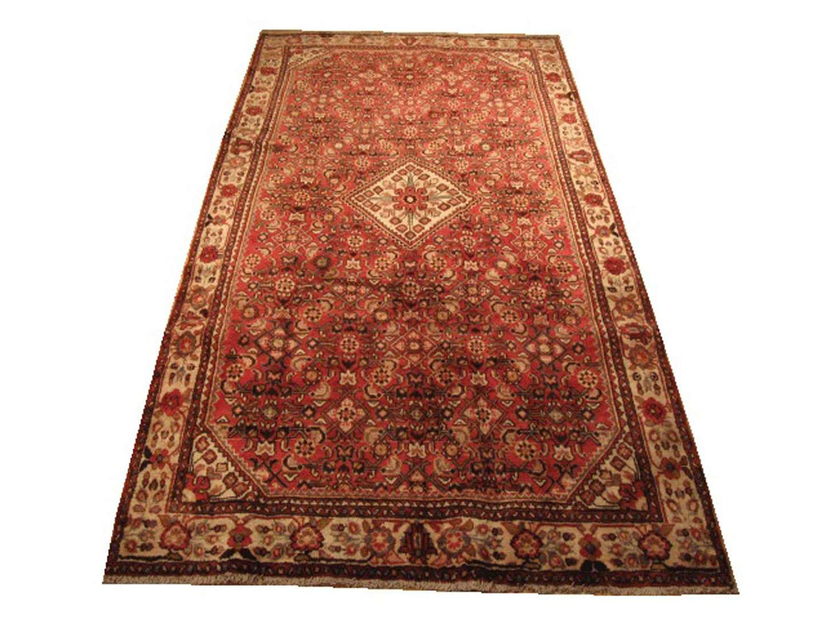 5' 3" x 10' 9" Persian Hosseinabad Rug image 0