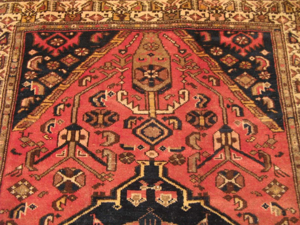 4' 3" x 6' 1" Persian Zanjan Rug image 2