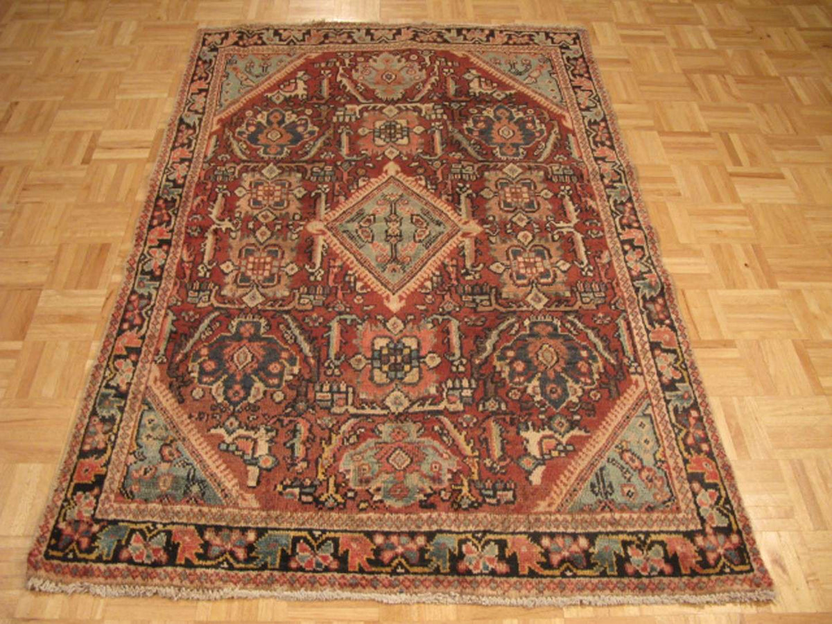 4' 1" x 6' 2" Persian Sultanabad Rug image 1