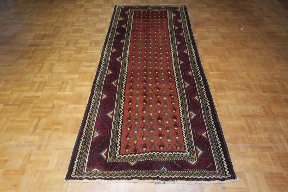 3' 7" x 9' 0" Persian Baluch Runner image 2