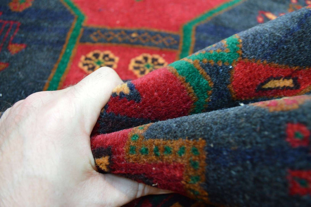 2' 7" x 4' 5" Afghanistan Belouch Rug image 9