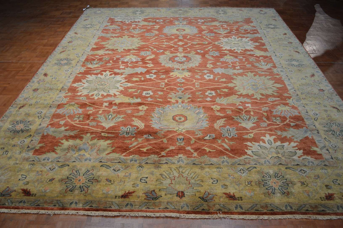 9' 0" x 11' 8" India Mahal Rug image 1