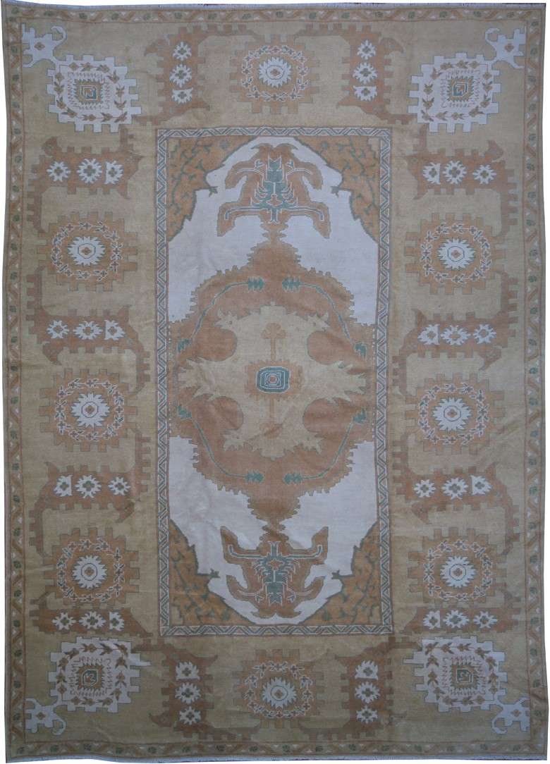 10' 0" x 13' 8" Turkish Oushak Rug image 0