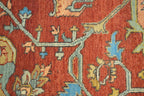 7' 8" x 10' 3" India Serapi Rug image 6