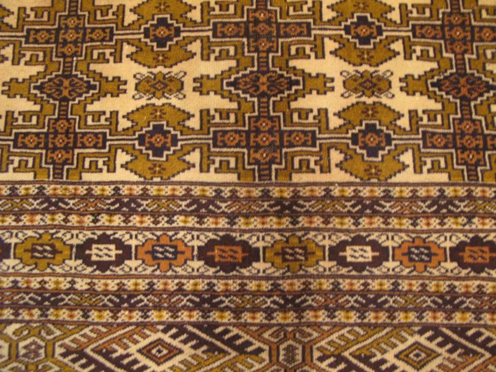 7' 2" x 9' 4" Persian Turkmen Rug image 9
