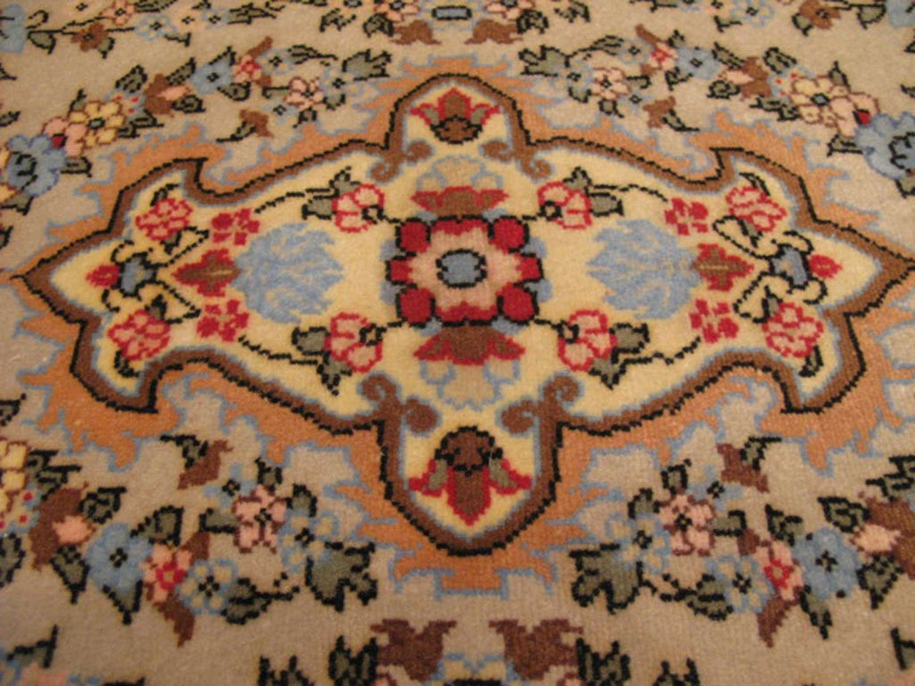 1' 8" x 2' 0" Vintage Varamin Rug image 8