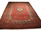 9' 1" x 15' 5" Persian Tabriz Rug image 0