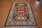 4' 0" x 6' 3" Pakistan Kazak Rug image 1