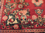 4' 4" x 6' 7" Vintage Sarouk Rug image 10