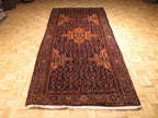 4' 6" x 10' 8" Persian Bijar Runner image 1
