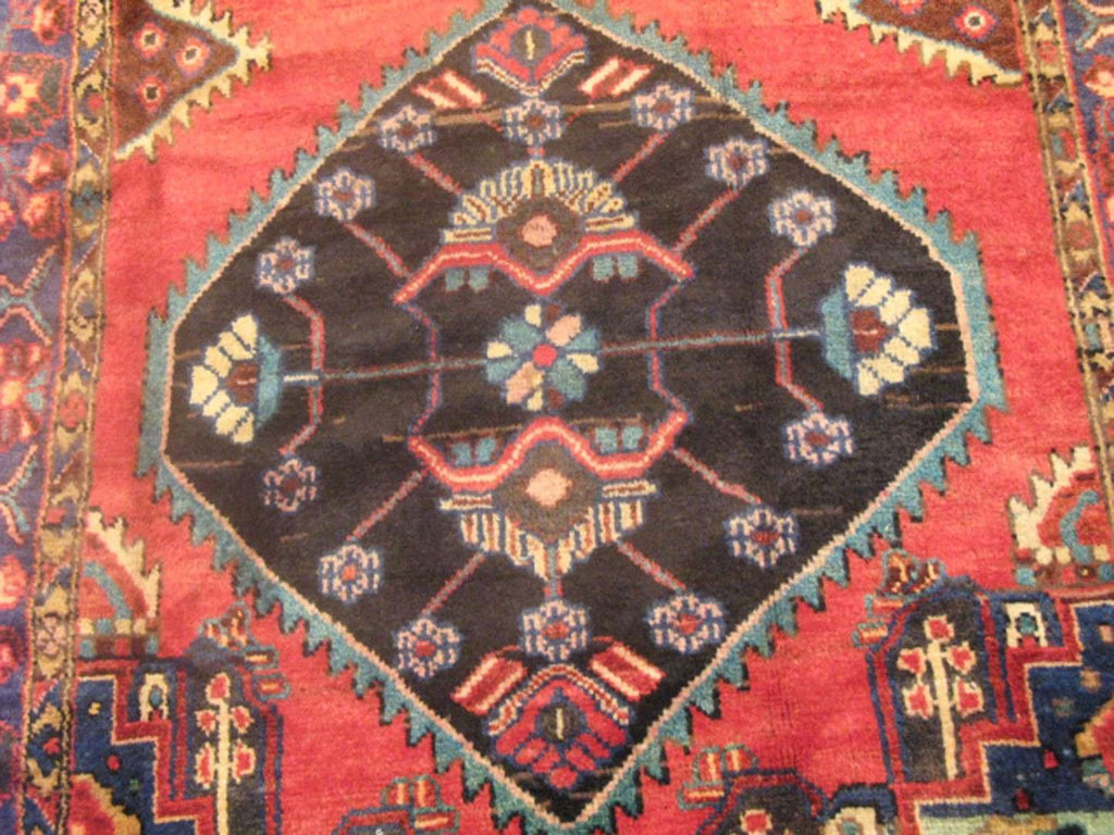4' 0" x 9' 8" Persian Bakhtiari Runner image 6