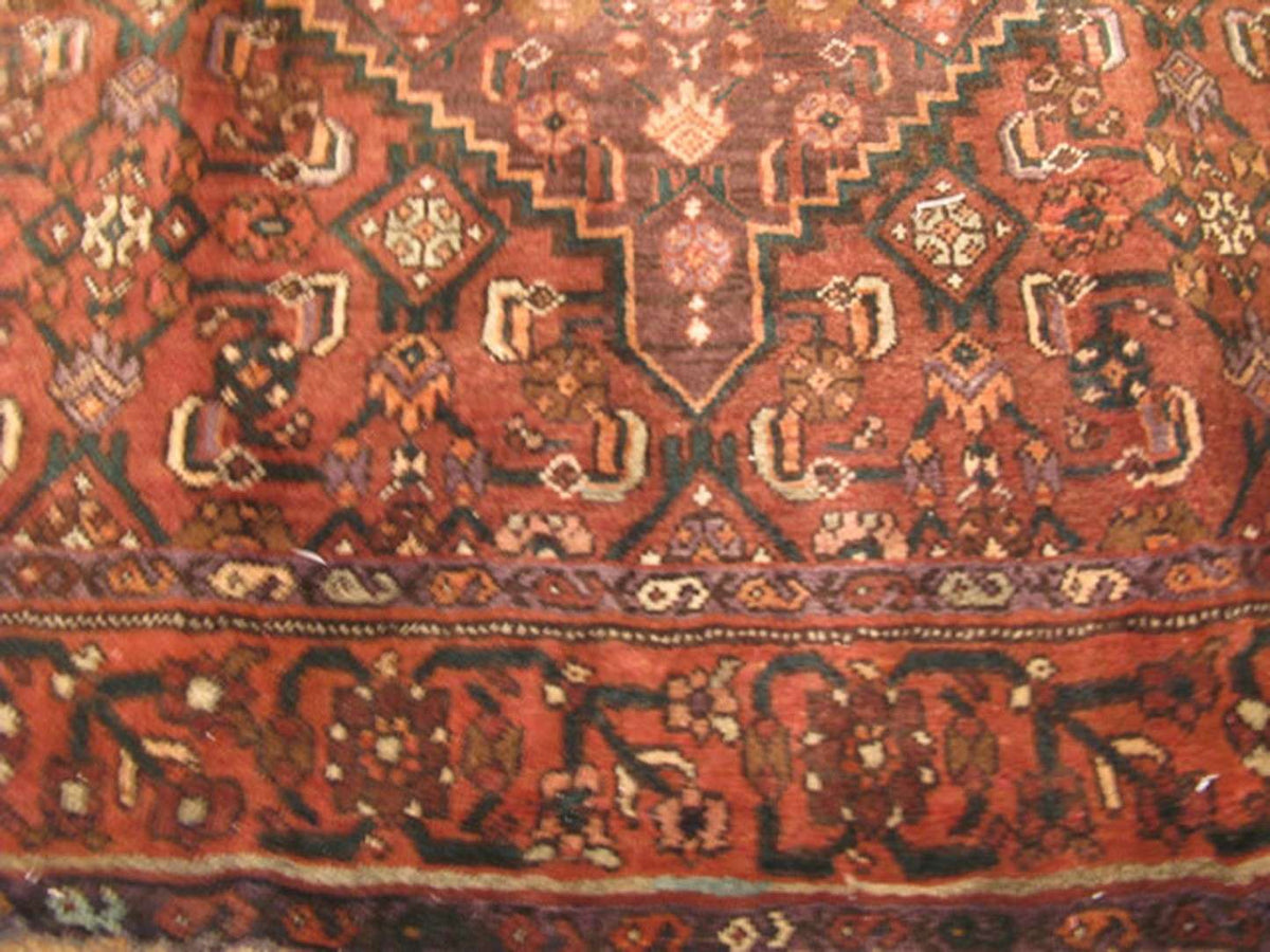4' 1" x 10' 3" Persian Bijar Runner image 6