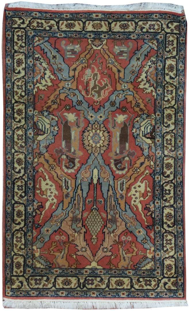 3' 0" x 5' 2" India Tabriz Rug image 0