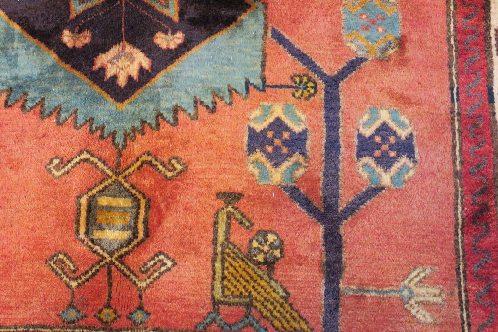 3' 8" x 5' 4" Persian Hamadan Rug image 11