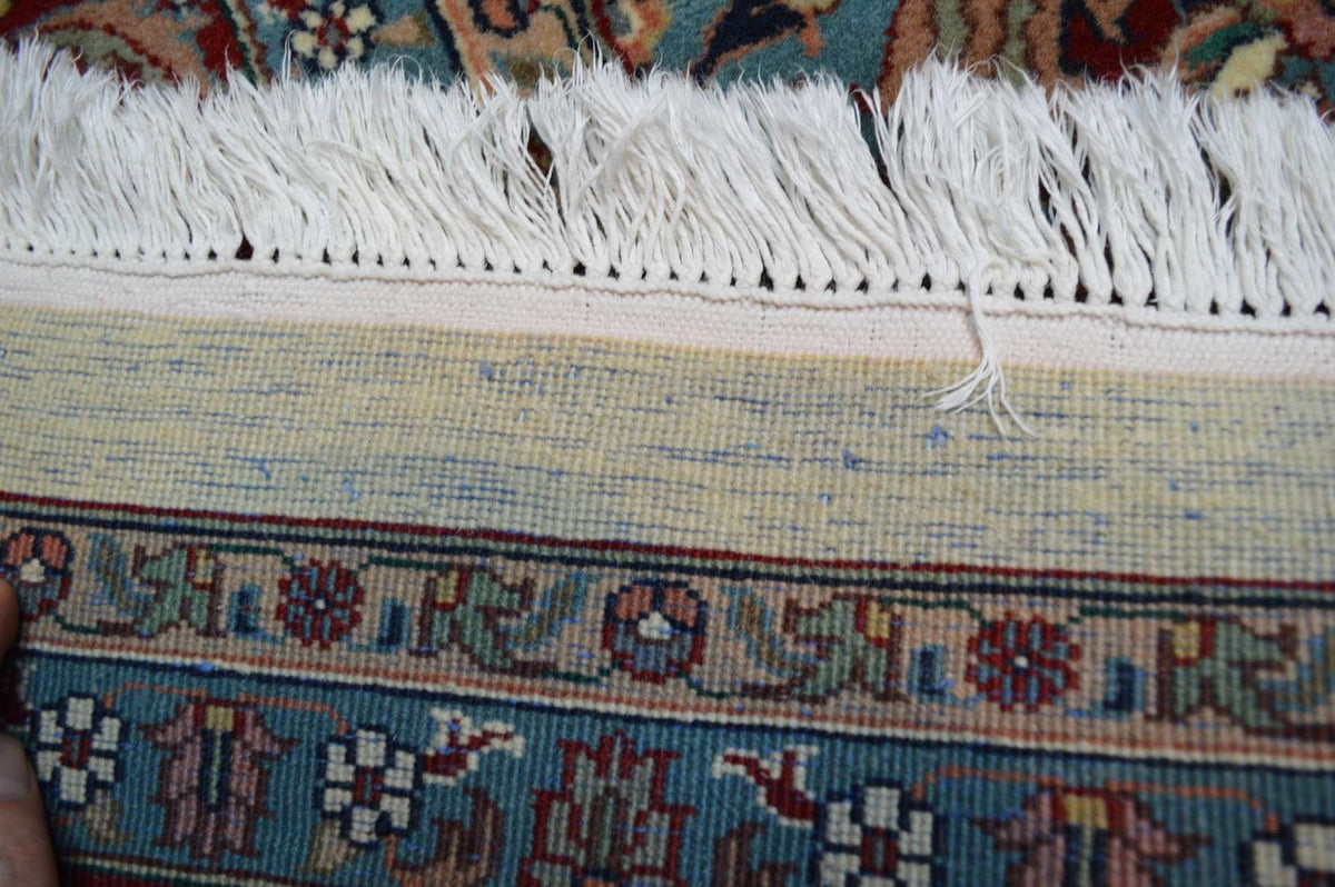 9' 0" x 12' 4" India Tabriz Rug image 12