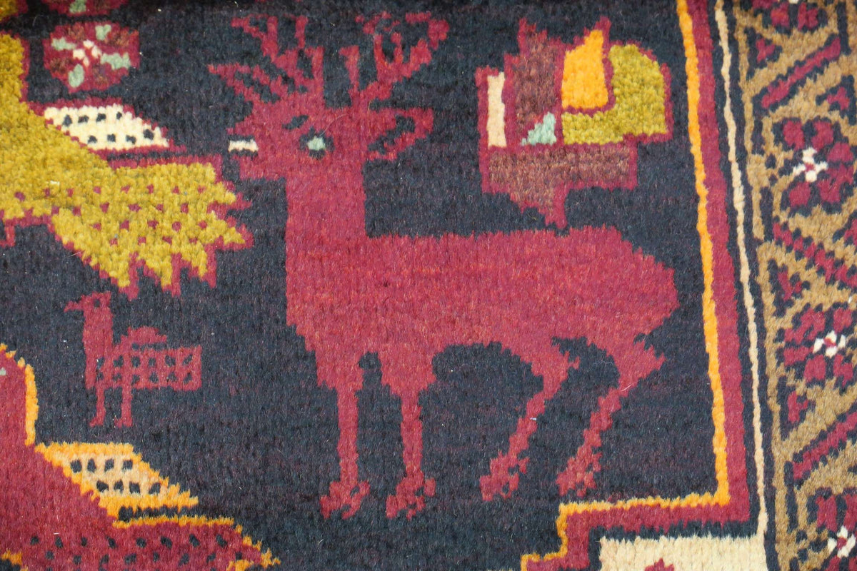 2' 2" x 3' 0" Persian Baluch Rug image 4