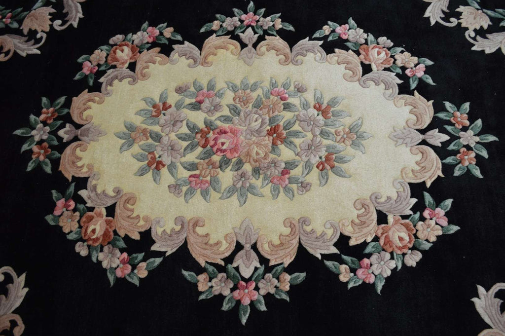 8' 0" x 10' 9" China Aubusson Rug image 7