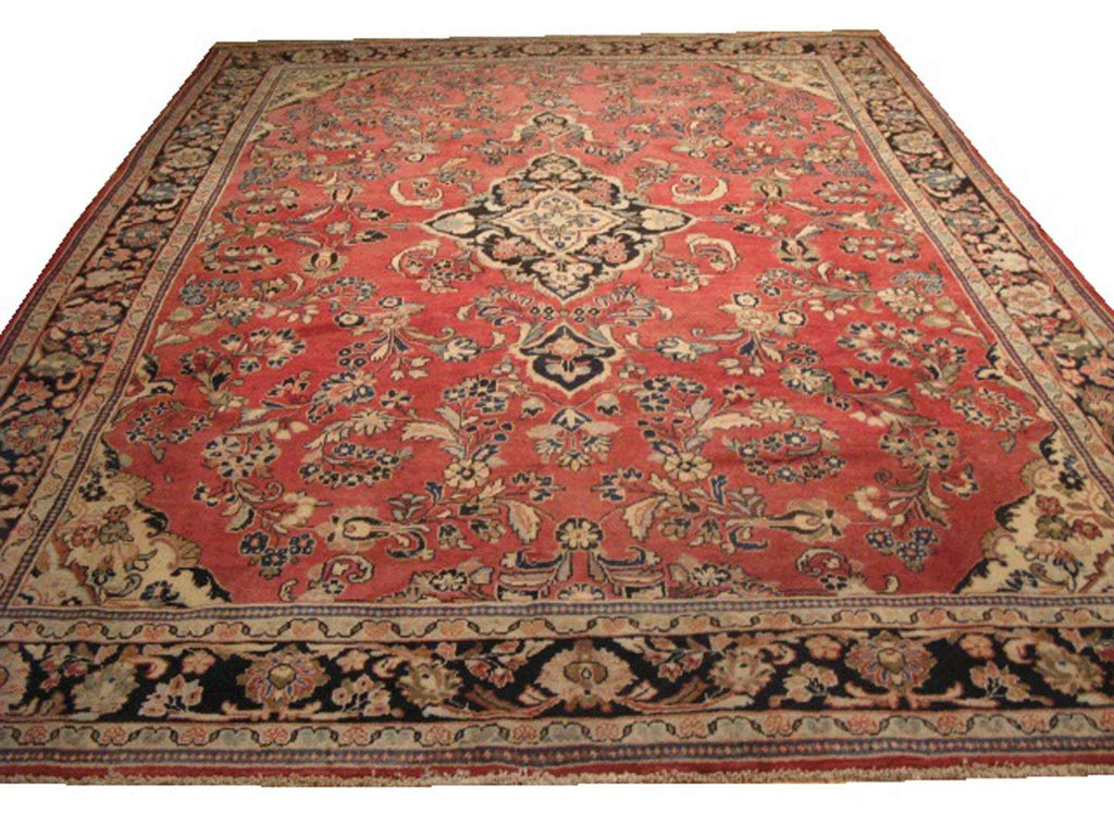 9' 0" x 12' 0" Persian Sarouk Rug image 0