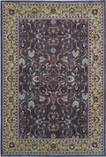 5' 3" x 7' 8" Vintage Kashan Rug image 0