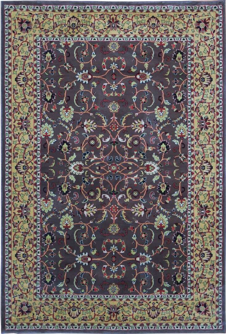 5' 3" x 7' 8" Persian Kashan Rug image 0