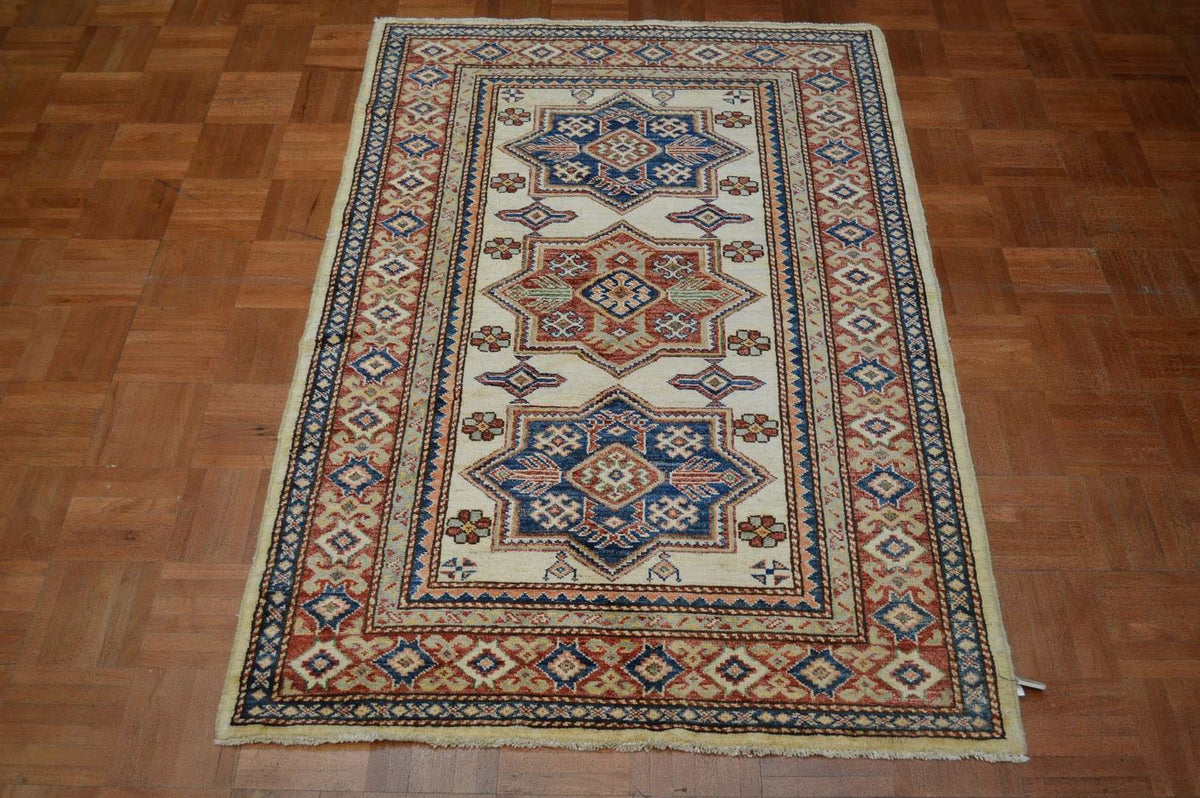 3' 3" x 4' 10" Pakistan Kazak Rug image 1