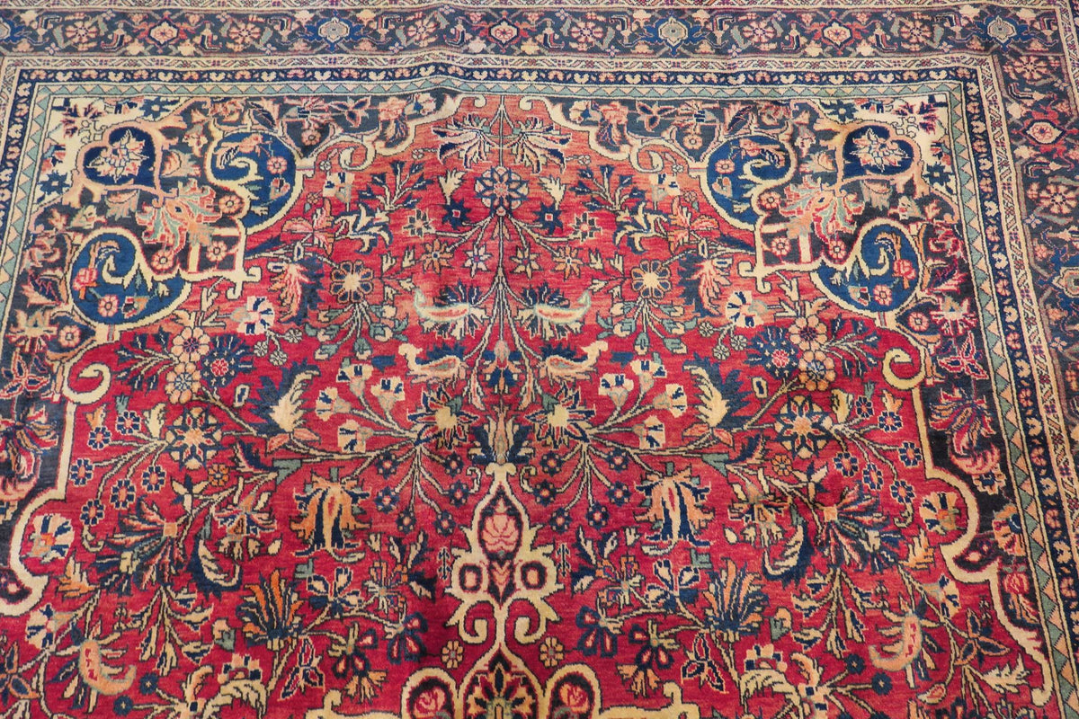 7' 1" x 9' 10" Persian Bijar Rug image 8