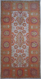 7' 4" x 13' 9" Turkish Oushak Rug image 0