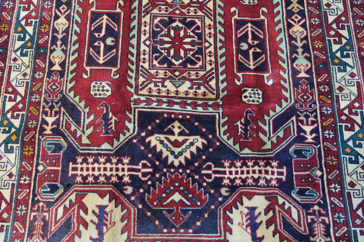 4'3'' x 10'1'' Persian Ardabil Runner image 9