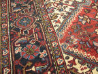 7' 5" x 8' 2" Persian Heriz Rug image 10