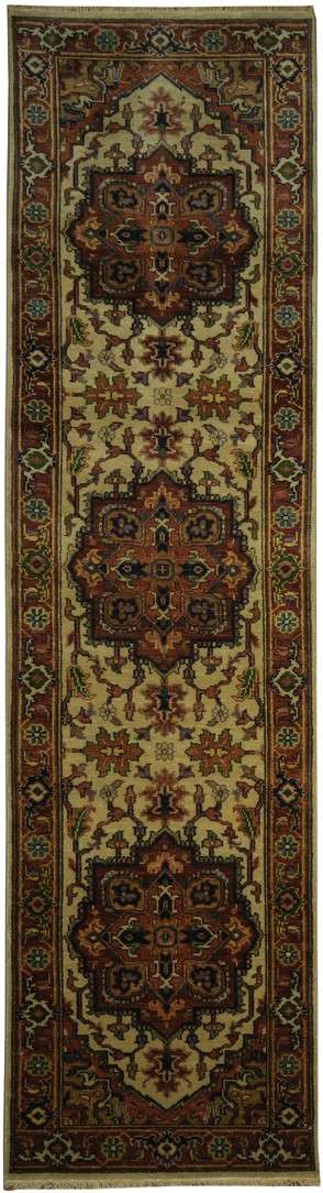 2' 6" x 9' 8" India Serapi Runner image 0