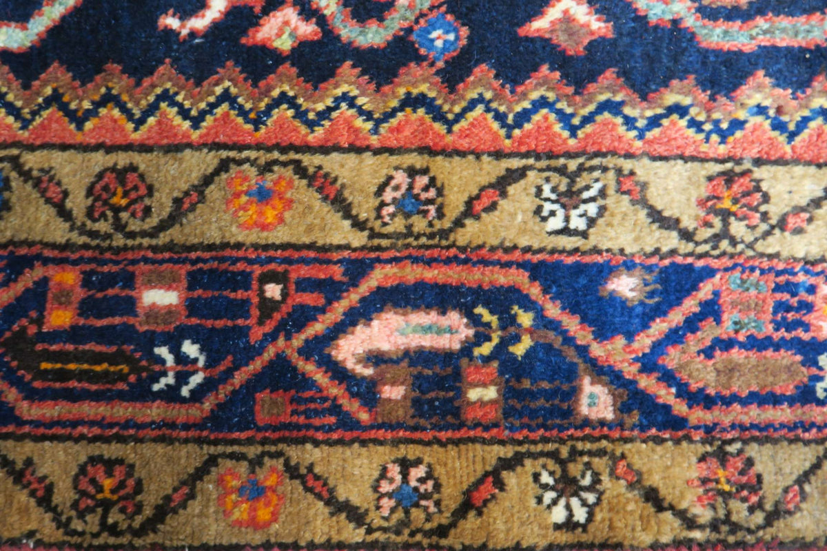 3'4'' x 12'9'' Persian Hamadan Runner image 6