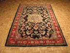 4' 9" x 7' 2" Persian Sarouk Rug image 1