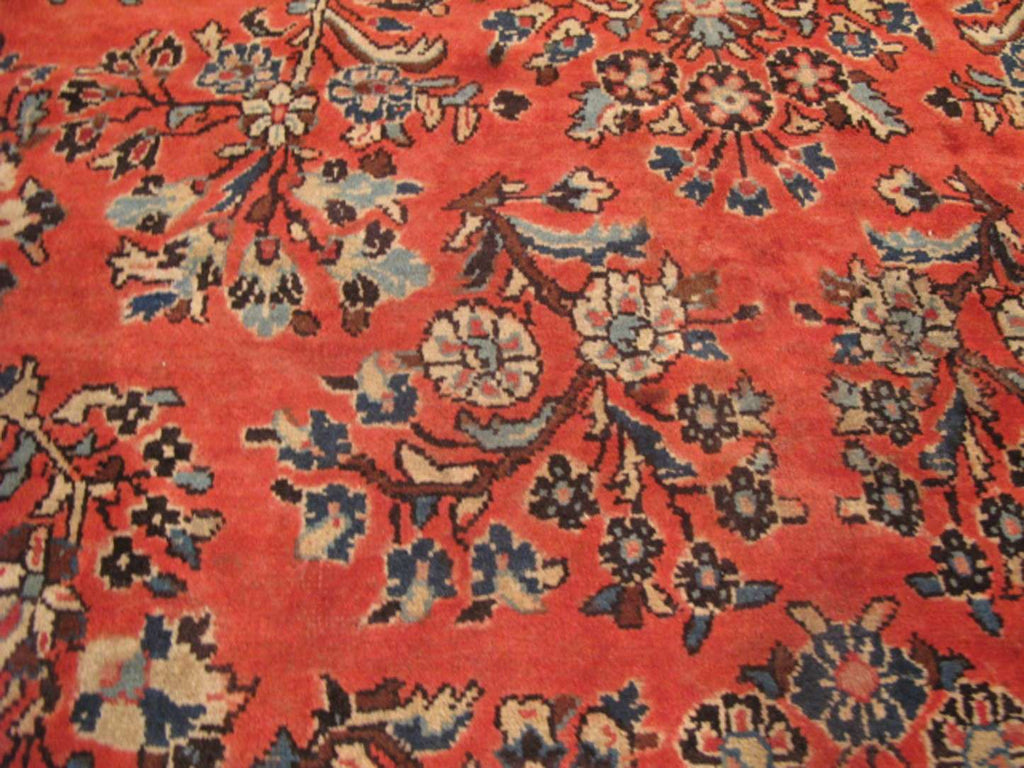 8' 9" x 12' 7" Persian Sarouk Rug image 8