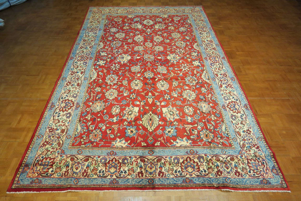 6' 8" x 10' 8" Persian Mahallat Rug image 0