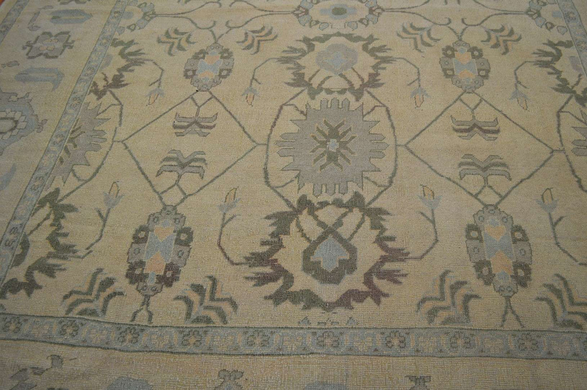10' 3" x 13' 7" Turkish Oushak Rug image 5