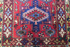 3' 4" x 10' 7" Persian Karaja Runner image 7