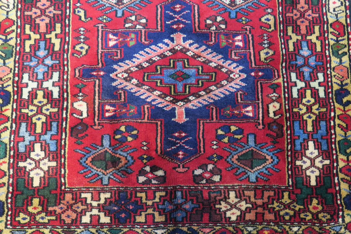 3' 4" x 10' 7" Persian Karaja Runner image 7