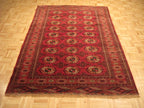 5' 1" x 7' 3" Persian Turkmen Rug image 12