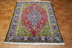 3' 5" x 5' 1" Persian Shahreza Rug image 5
