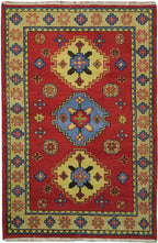 4' 0" x 6' 0" India Kazak Rug image 0
