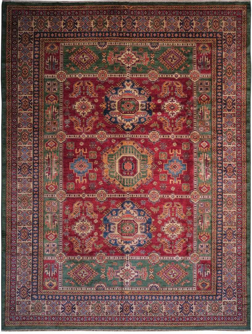 8' 0" x 10' 3" Pakistan Chobi Rug image 0