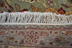 6' 1" x 6' 2" India Agra Square Rug image 12