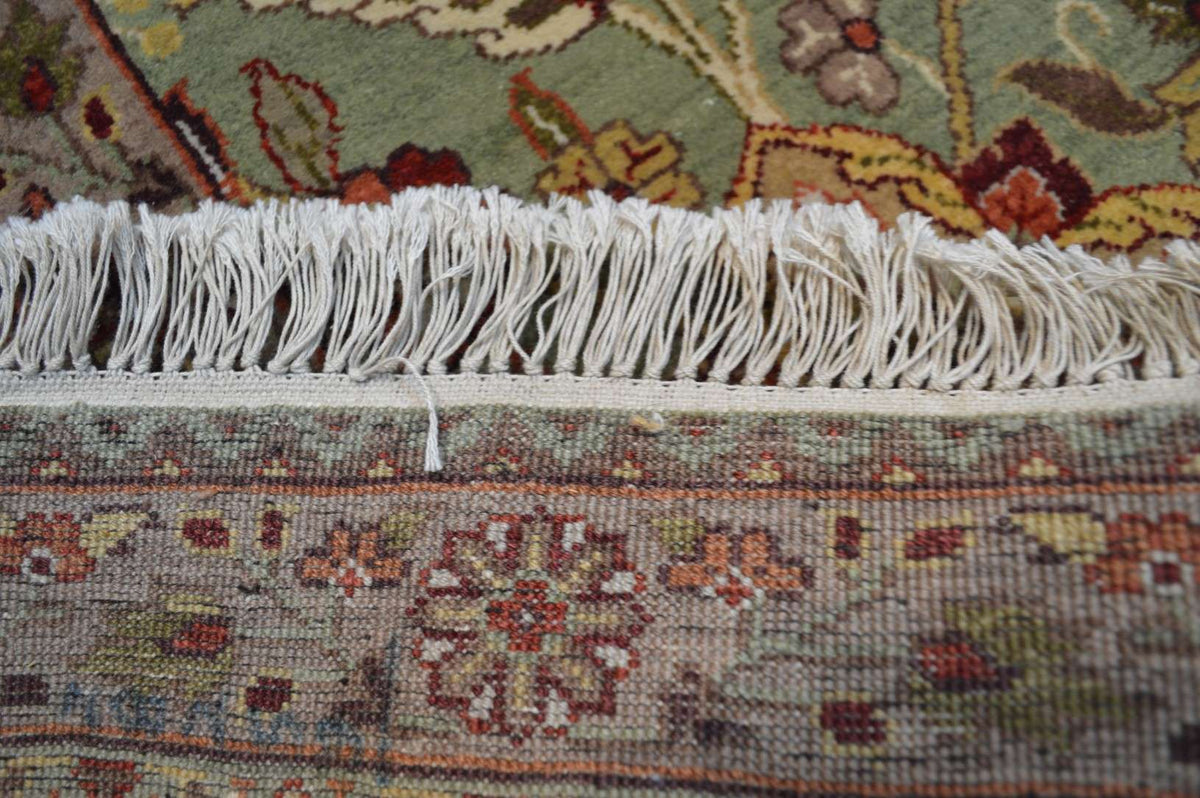 6' 1" x 6' 2" India Agra Square Rug image 12