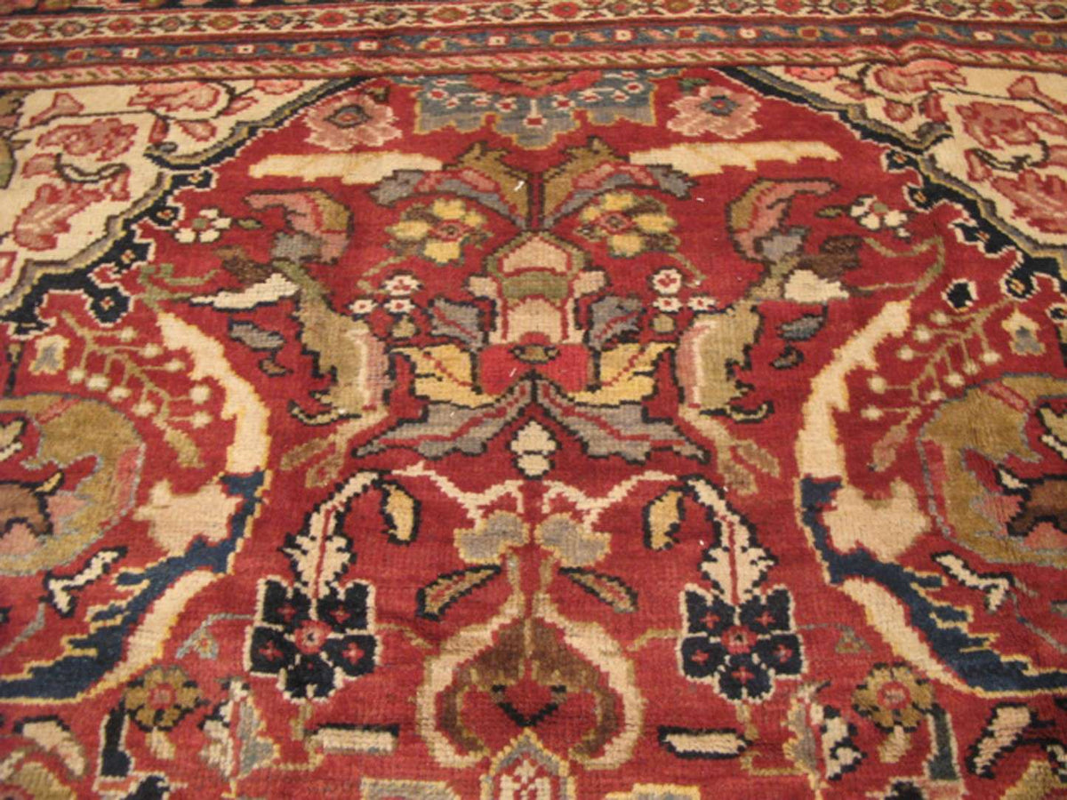 8' 7" x 12' 3" Persian Sultanabad Rug image 9