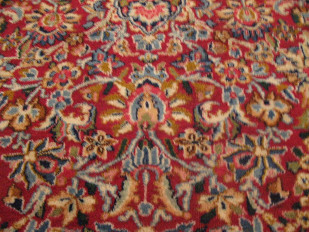 9' 2" x 11' 1" Persian Kerman Rug image 4