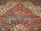 7' 9" x 10' 9" Persian Heriz Rug image 9