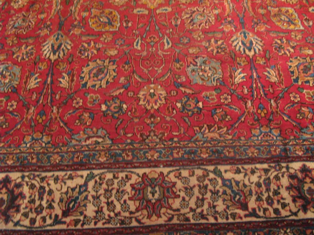 9' 5" x 15' 6" Persian Tabriz Rug image 3