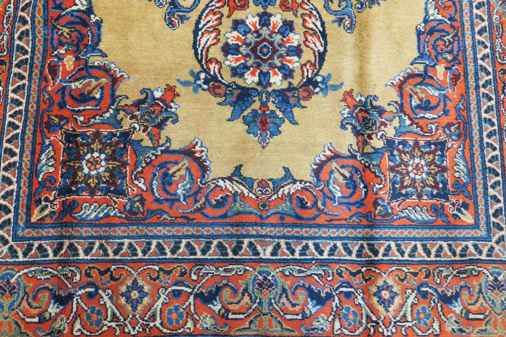 4' 6" x 6' 7" Persian Ardabil Rug image 11